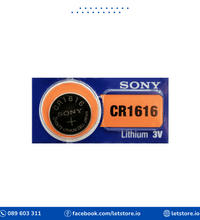 SONY CR2032 CR2025 CR2016 CR1632 CR1620 CR1616 CR1220 3V Lithium Coin Cell Battery