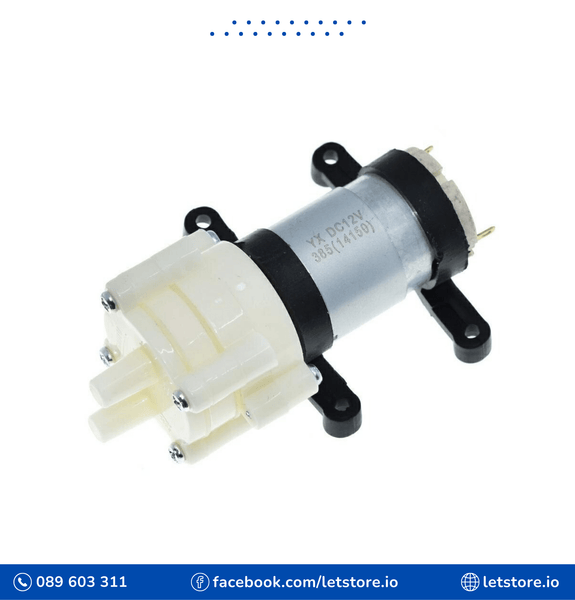 12V 5W R385 Water Pump DC Motor  Flow: 1-2L/mini Longest Life is 2500 Hours