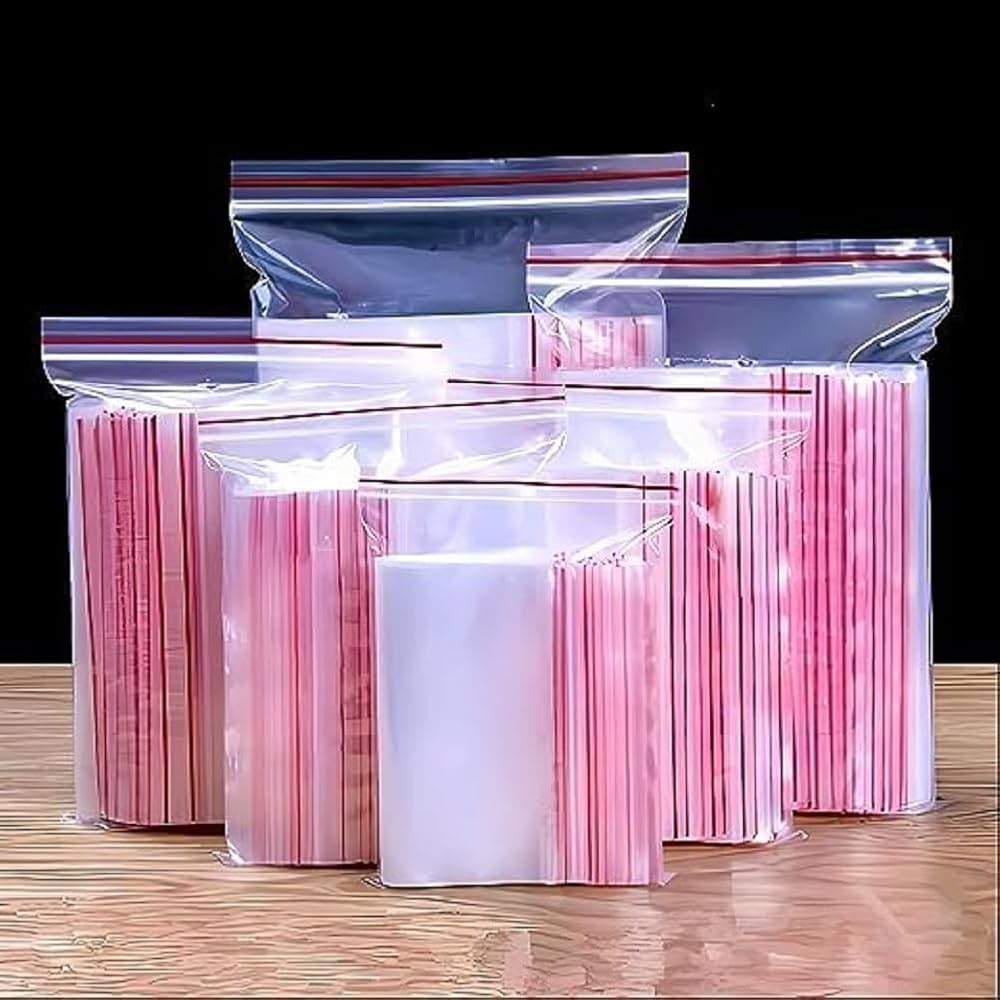 10PCS PE Plastic Ziplock Bag 12C