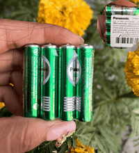 AA, AAA Panasonic Battery Green 1.5V