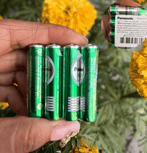 AA, AAA Panasonic Battery Green 1.5V