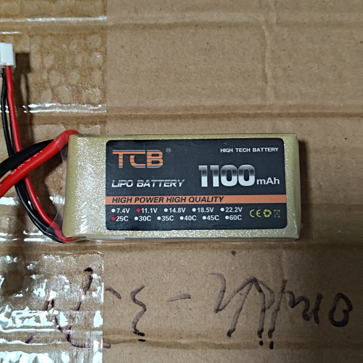 TCB Lipo Battery 1100mAh