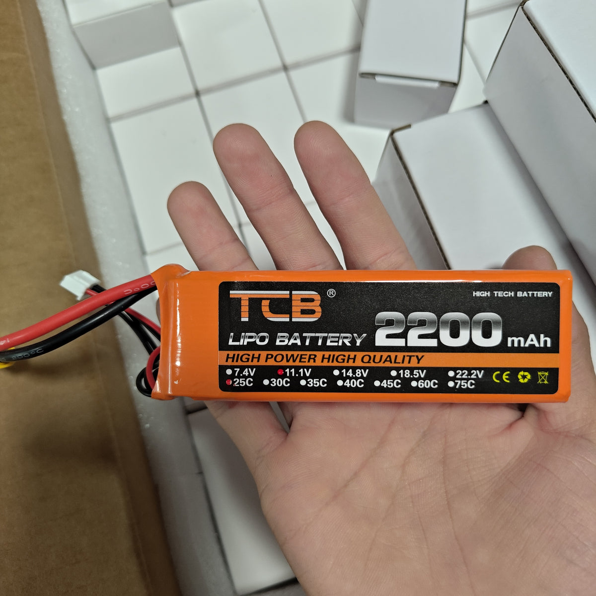 TCB Lipo Battery 2200mAh