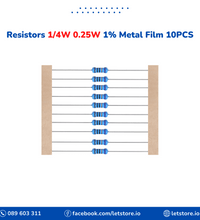 Resistor 10K-91K 1/4W 0.25W 1% Metal Film