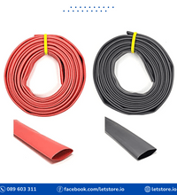 Heat Shrink Tube Black / Red Color Length 1 Meter