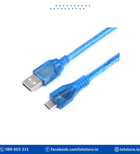 USB 2.0 Cable Type A Male to Micro-B Male 0.5 Meter