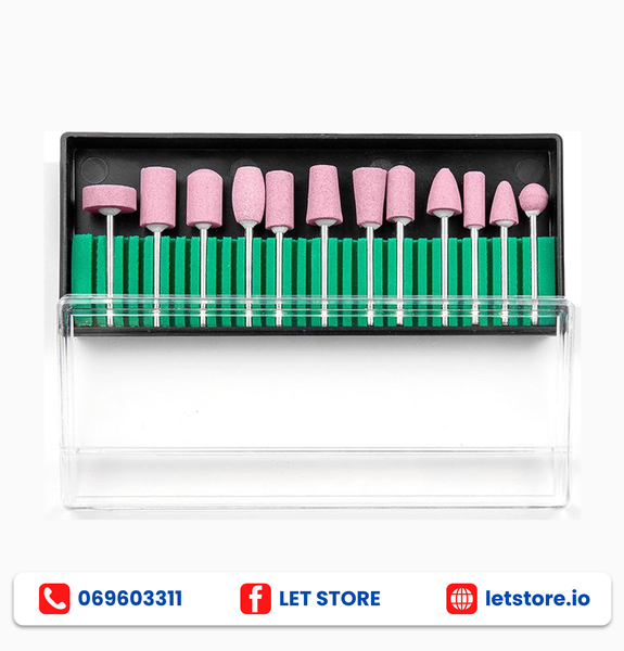 Nail Art Drill Bits Set 12PCS