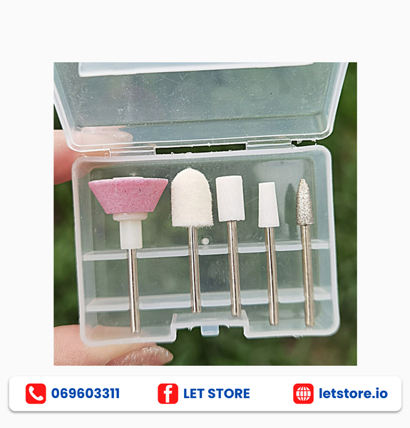Nail Art Drill Bits Set 5PCS