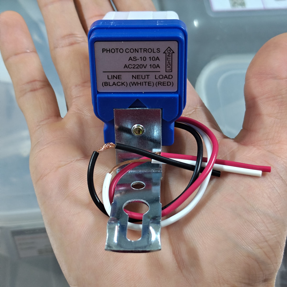 Photocell LDR Sensor Switch 10A
