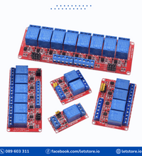 12V Relay Module 1 2 4 6 8 Channel With Optocoupler Road High And Low Level Trigger