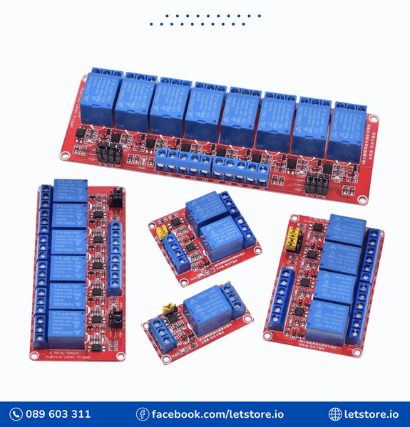 12V Relay Module 1 2 4 6 8 Channel With Optocoupler Road High And Low Level Trigger