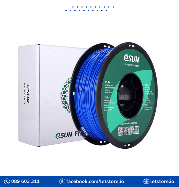 ESUN PLA+ 1.75mm Blue Color 1KG 3D Printer Filament