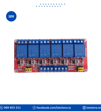 12V Relay Module 1 2 4 6 8 Channel With Optocoupler Road High And Low Level Trigger