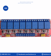 12V Relay Module 1 2 4 6 8 Channel With Optocoupler Road High And Low Level Trigger