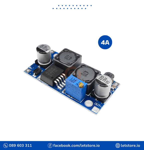 DC-DC Boost XL6009 4A 3V-32V To 5V-40V Step Up Boost Converter Module Adjustable Power Voltage