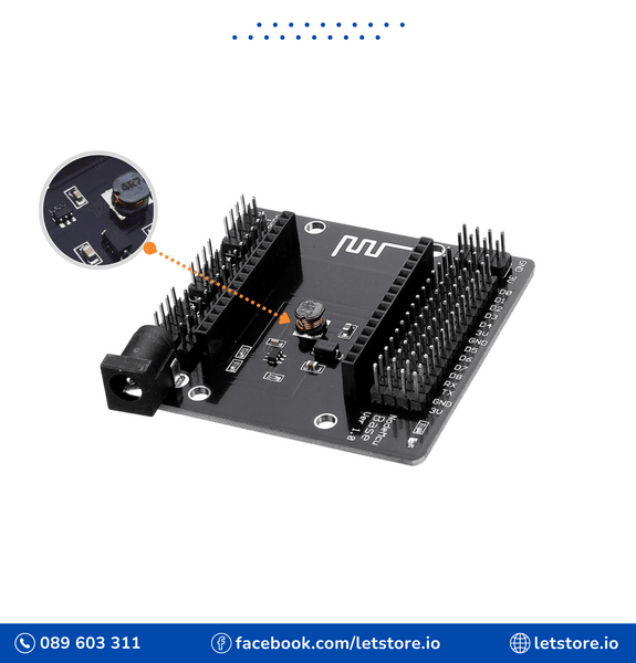 NodeMCU Expansion Board For ESP8266 NodeMCU V3 Board IO Shield