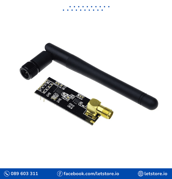 NRF24L01+PA+LNA Wireless Module With Antenna 2.4G 1100 Meter Long Distance