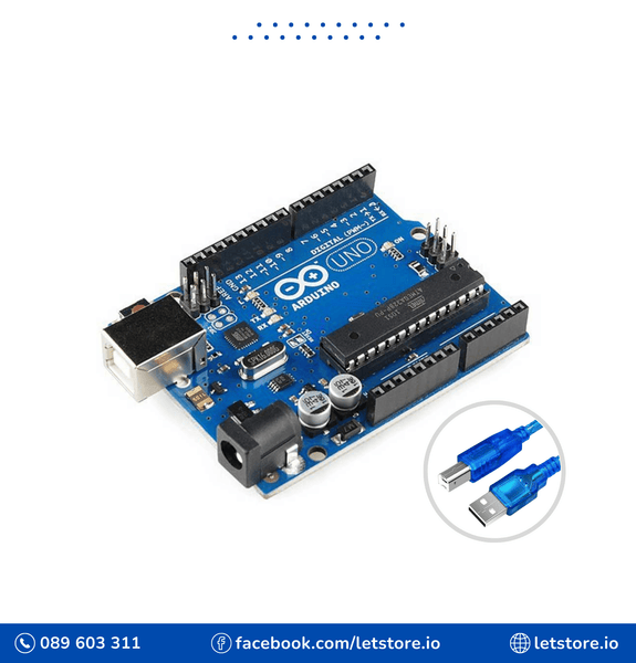 UNO R3 Board ATmega328P ATMEGA16U2 With USB Cable for Arduino