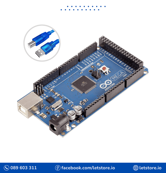 MEGA 2560 R3 Board Mega2560 ATMEGA16U2 With USB Cable 50CM for Arduino