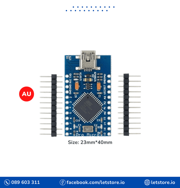 Pro Micro ATmega32U4 Pro Micro 5V 16MHz AU Chip MINI USB