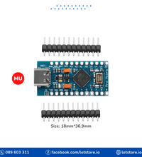 Pro Micro ATmega32U4 Pro Micro 5V 16MHz MU Chip Type-C USB