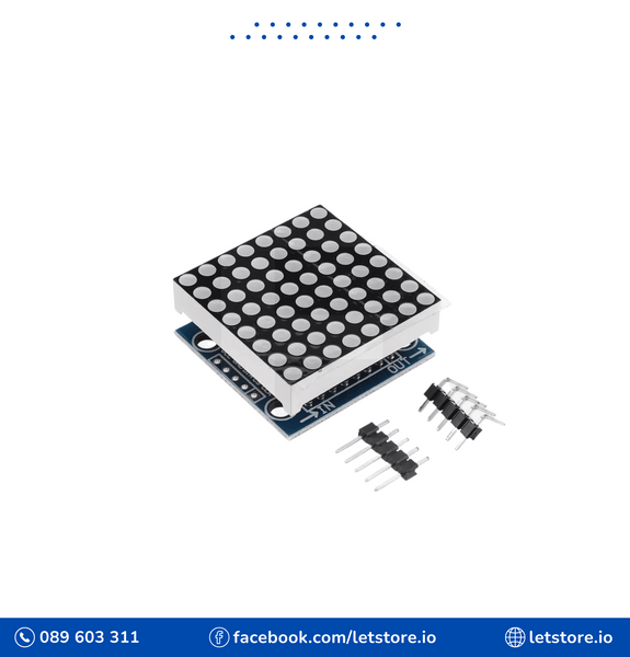 MAX7219 Dot Led Matrix Module Microcontroller Module DIY KIT