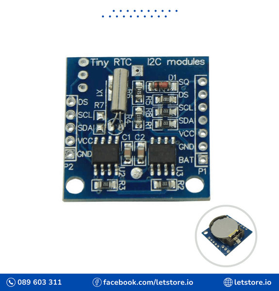 DS1307 Real Time Clock Module Clock Chip RTC Module