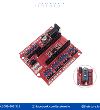 NANO I/O IO Expansion Sensor Shield Module V3.0 Red PCB