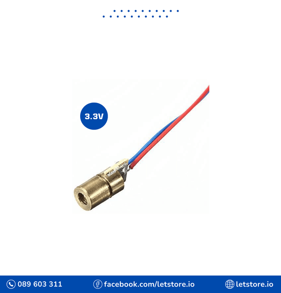 Laser Diode 5mW 3V (dot)