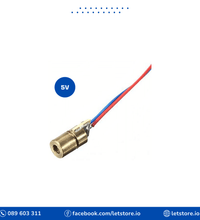 Laser Diode 5mW 5V (dot)