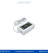 Mini LCD Digital Thermometer FY-10 white
