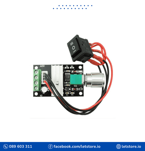PWM DC Motor Speed Controller 6-28V 3A F/R