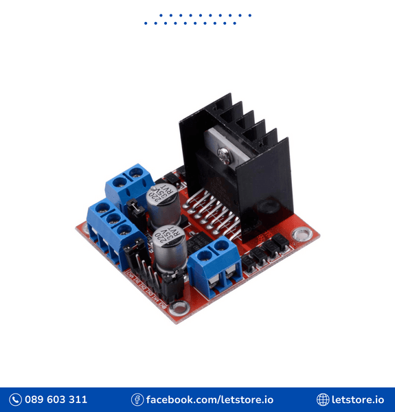 Driver L298N 3A Motor Board Red Board
