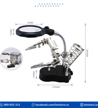 Soldering Stand Magnifying PCB