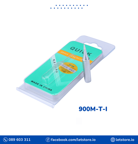 QUICK 900M-T Soldering Tips Lead-free Serise Iron Tip Welding Sting For 936 936A Soldering Rework Station Tools