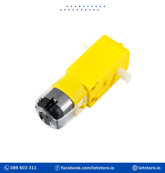 Gear Motor DC Motor Gearbox DC3-12V 1:48 200RPM Yellow TT Motor for Smart Car Robot