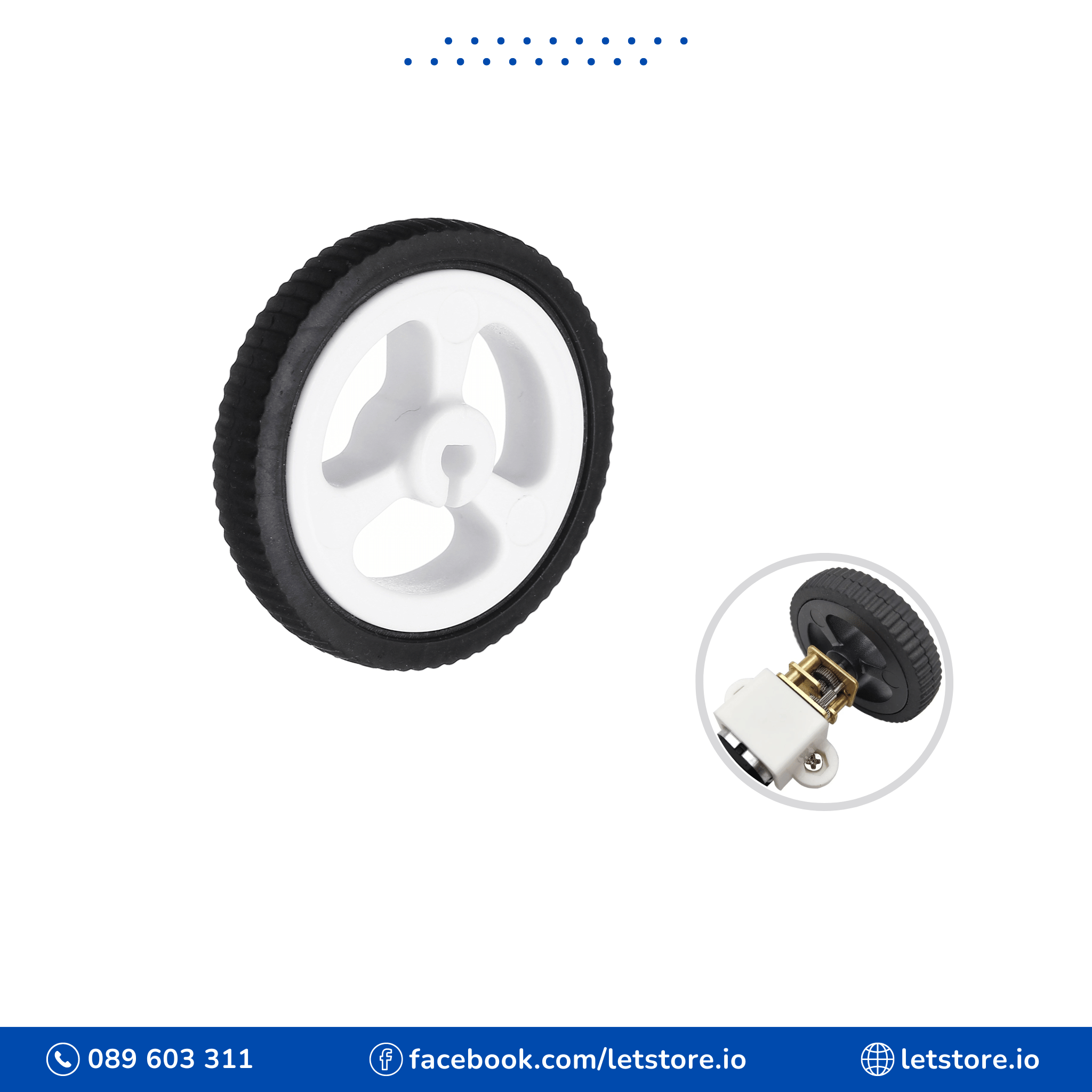 N20 Wheel White 34*7mm